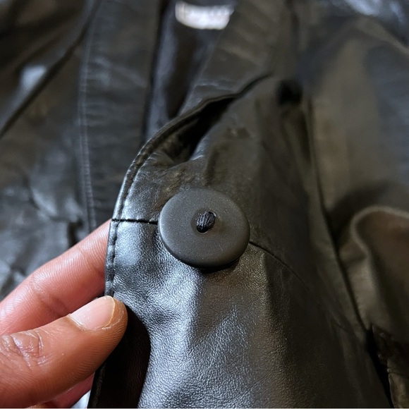 G lll Genuine Leather Jacket Vintage Leather Authentic - Picture 5 of 14